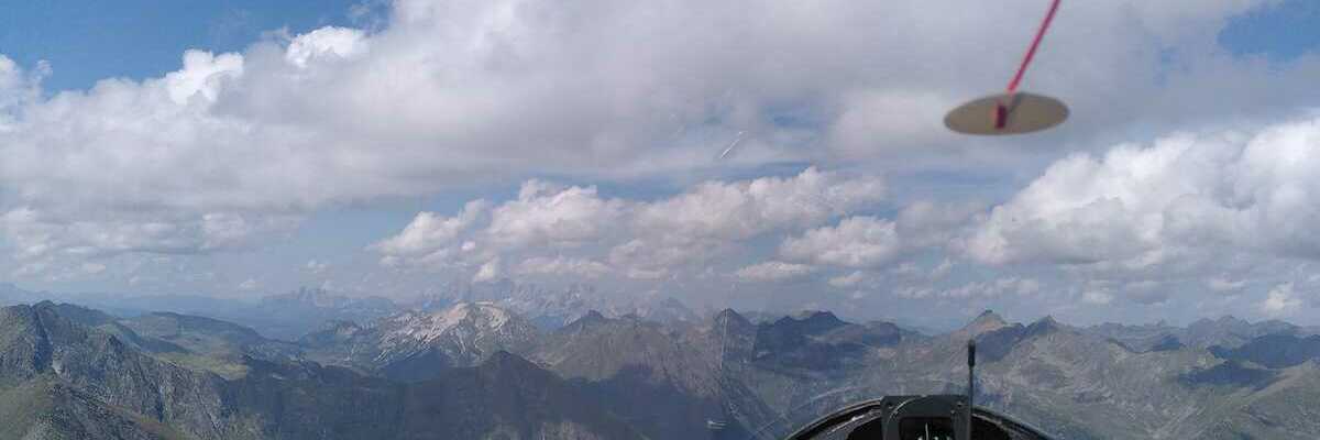 Flugwegposition um 13:45:54: Aufgenommen in der Nähe von Gemeinde St. Michael im Lungau, 5582, Österreich in 2781 Meter